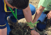 Charla educativa con los niños de la Escuela Primaria de la Aldea El Buen Retiro