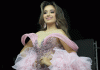 Presentación de candidatas en traje de Gala
