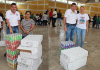 Entrega de pollo y gaseosas a diferentes centros educativos del área urbana y rural de nuestro municipio