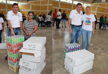 Entrega de pollo y gaseosas a diferentes centros educativos del área urbana y rural de nuestro municipio