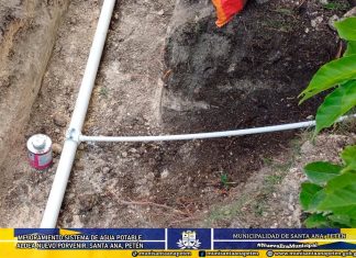 Mejoramiento sistemas de agua potable, Aldea Nuevo Porvenir