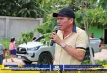 Entrega de víveres en los diferentes Barrios de la Cabecera Municipal